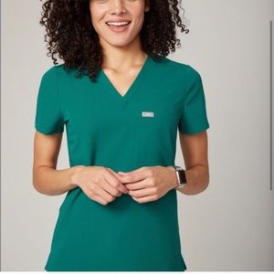 Hunter green Figs scrubs set MP